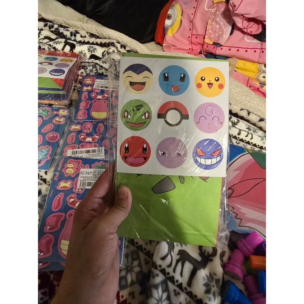 24‎ Pokemon party favor bags
